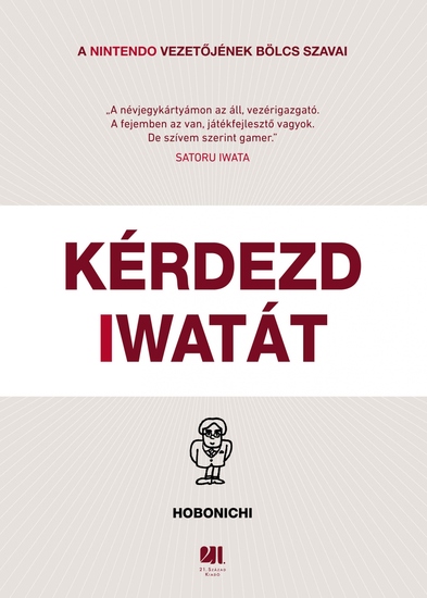 Kérdezd Iwatát - cover