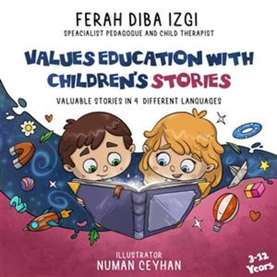 Values education with chidren`s stories - Valuable Stories in 4 Different Languages - cover