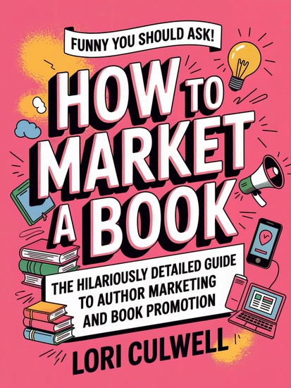 How to Market a Book - The Hilariously Detailed Guide to Author Marketing and Book Promotion - cover