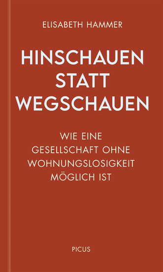 Hinschauen statt wegschauen - Wie eine Gesellschaft ohne Wohnungslosigkeit möglich ist - cover