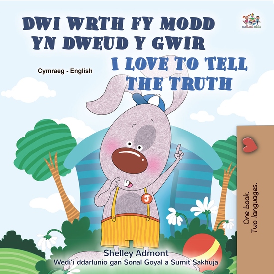 Dwi wrth fy modd yn dweud y gwir I Love to Tell the Truth - cover