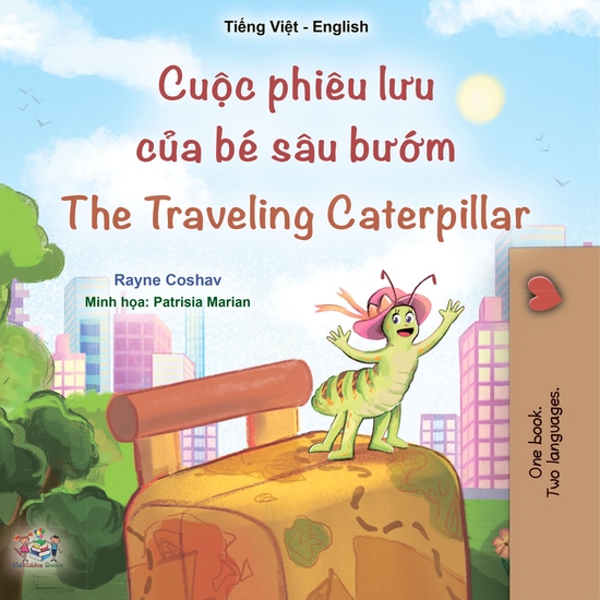 Cuộc phiêu lưu của bé sâu bướm The traveling caterpillar - cover
