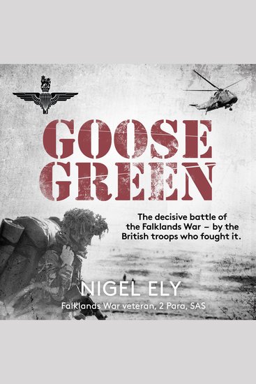 Goose Green - The decisive battle of the Falklands War – by the British troops who fought it - cover