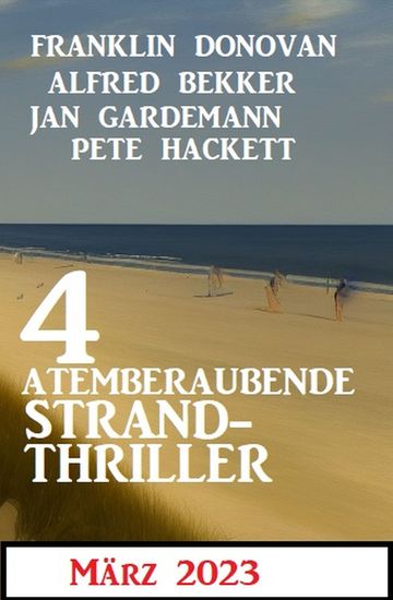 4 Atemberaubende Strand Thriller März 2023 - cover