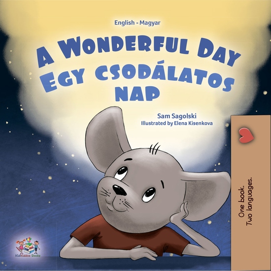 A wonderful Day Egy csodálatos nap - English Hungarian Bilingual Book for Children - cover