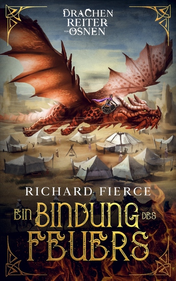 Ein Bindung des Feuers - Ein junges Erwachsenen-Fantasy-Abenteuer - cover