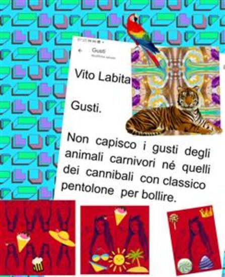 Gusti Non capisco I gusti degli animali carnivori né quelli dei cannibali con classico pentolone per bollire - cover