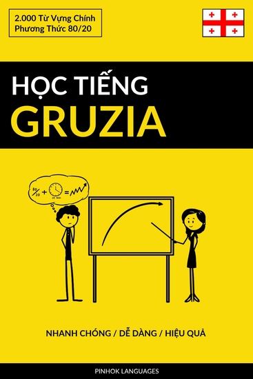Học Tiếng Gruzia - Nhanh Chóng Dễ Dàng Hiệu Quả - 2000 Từ Vựng Chính - cover