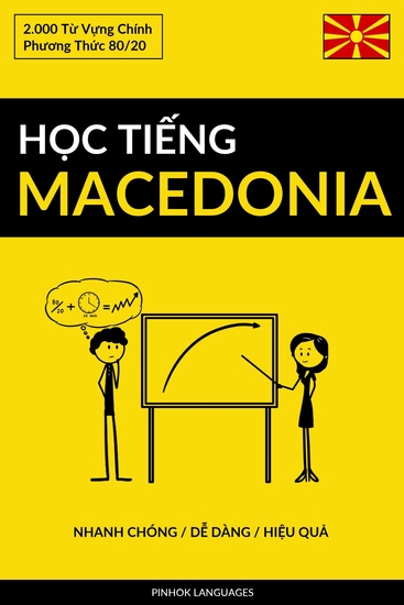 Học Tiếng Macedonia - Nhanh Chóng Dễ Dàng Hiệu Quả - 2000 Từ Vựng Chính - cover