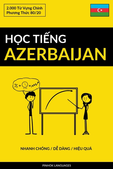 Học Tiếng Azerbaijan - Nhanh Chóng Dễ Dàng Hiệu Quả - 2000 Từ Vựng Chính - cover