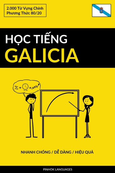 Học Tiếng Galicia - Nhanh Chóng Dễ Dàng Hiệu Quả - 2000 Từ Vựng Chính - cover