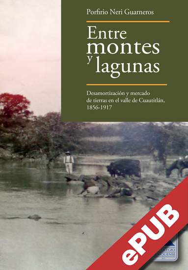 Entre montes y lagunas - La desamortización y mercado de tierras en el valle de Cuautitlán - cover