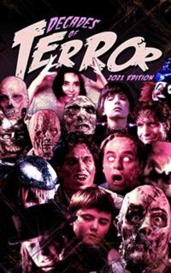 Decades of Terror 2021: 5 Decades 500 Horror Movie Reviews - cover