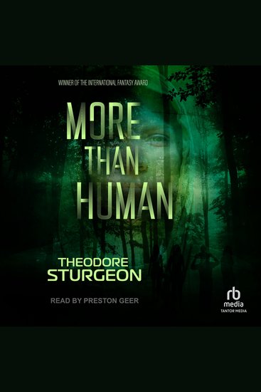 More Than Human - cover
