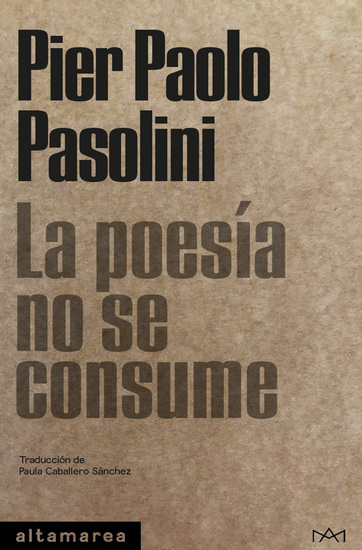 La poesía no se consume - cover