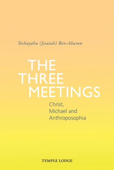 The Three Meetings - Christ Michael and Anthroposophia - cover