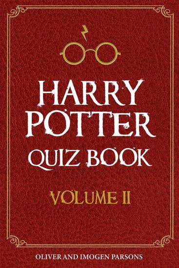 Harry Potter Quiz Book Volume II - cover