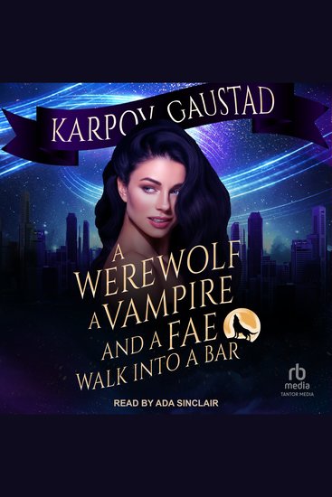 A Werewolf Vampirend A Fae Walk Into A Bar - cover