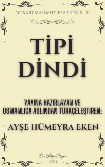 Tipi Dindi - cover
