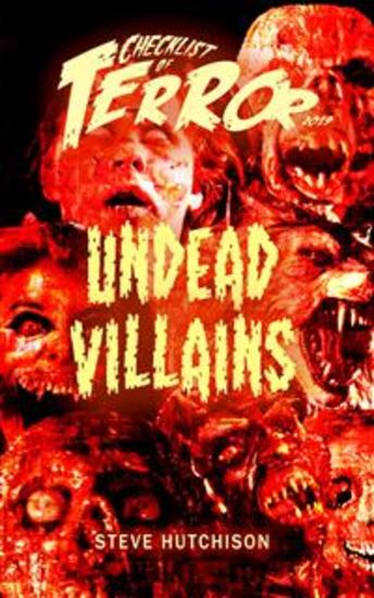 Checklist of Terror: Undead Villains (2019) - cover