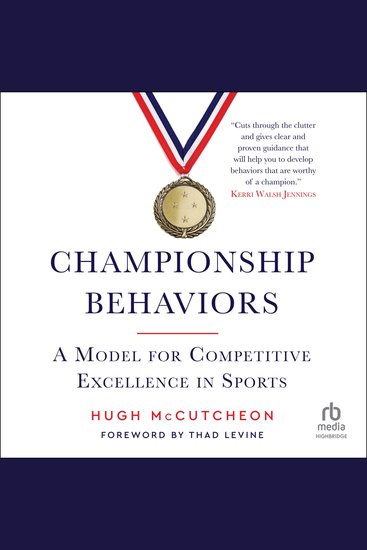 Championship Behaviors - A Model for Competitive Excellence in Sports - cover