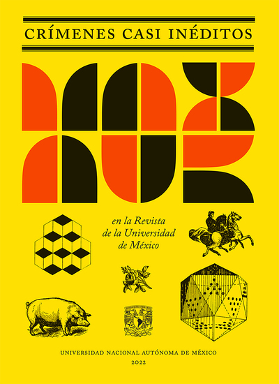 Crímenes casi inéditos Max Aub en la Revista de la Universidad de México - cover