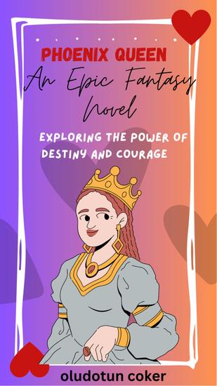 Phoenix Queen: An Epic Fantasy Novel - Exploring the Power of Destiny and Courage - cover