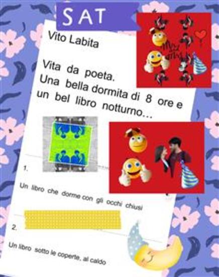 Vita da poeta Una bella dormita di 8 ore e un bel libro notturno - cover