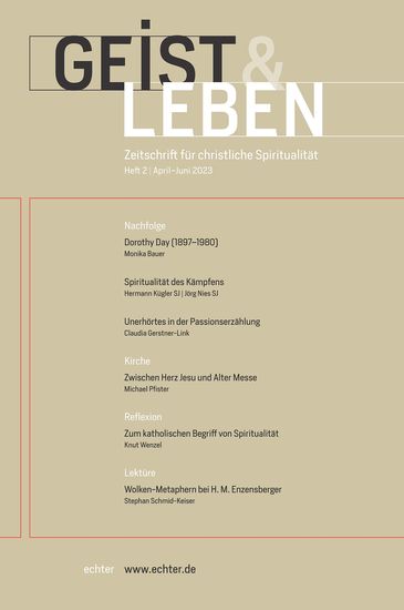 Geist & Leben 2 2023 - Zeitschrift für christliche Spiritualität - cover