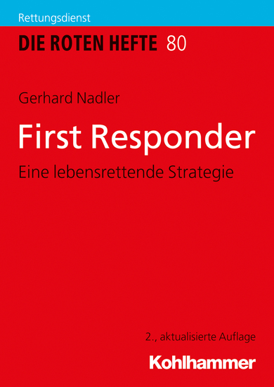 First Responder - Eine lebensrettende Strategie - cover