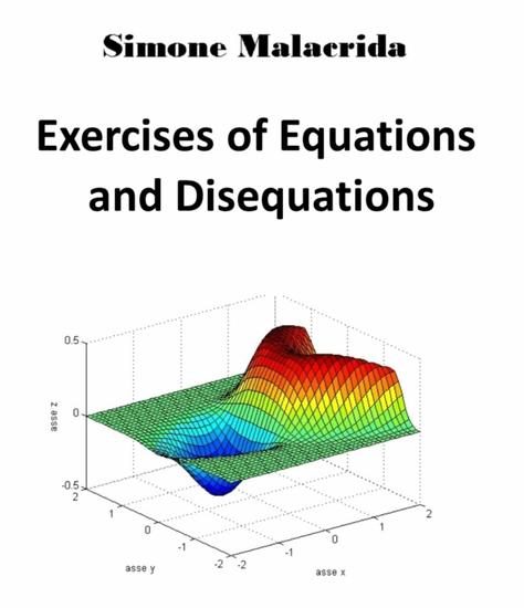 Exercises of Equations and Disequations - cover