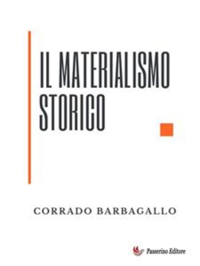 Il materialismo storico - cover