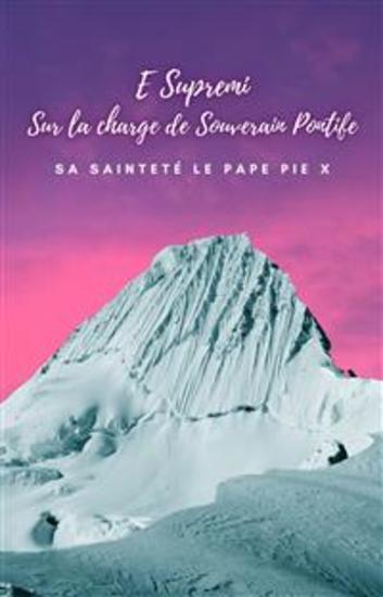 E Supremi - Sur la charge de Souverain Pontife - cover