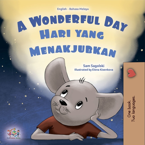 A Wonderful Day Hari yang Menakjubkan - English Malay Bilingual Book for Children - cover