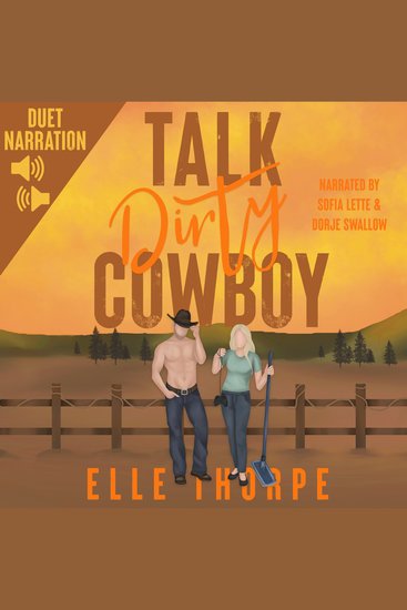 Talk Dirty Cowboy - cover