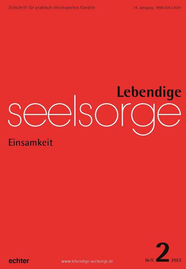 Lebendige Seelsorge 2 2023 - Einsamkeit - cover
