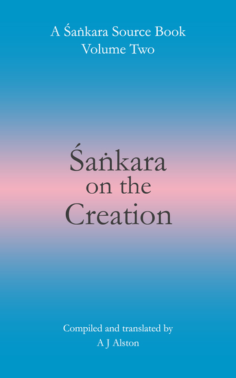 Shankara on the Creation - Shankara Source Book Volume Two - cover