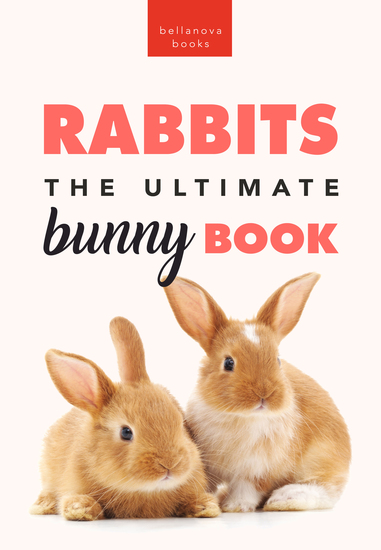 Rabbits The Ultimate Bunny Book - 100+ Rabbit Facts Photos Quiz & More - cover