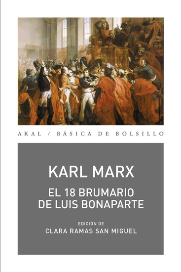 El 18 Brumario de Luis Bonaparte - cover