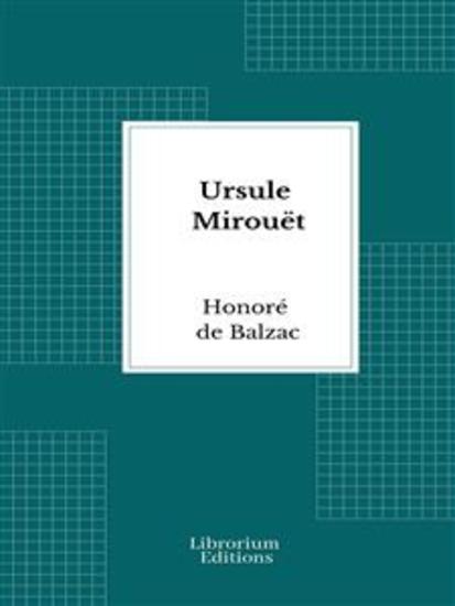 Ursule Mirouët - cover