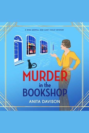 Murder in the Bookshop - The start of a totally addictive WW1 cozy murder mystery from Anita Davison - cover