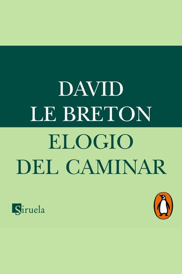Elogio del caminar - cover