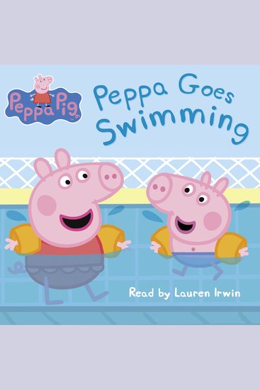 Peppa Pig: Peppa Goes Swimming - cover