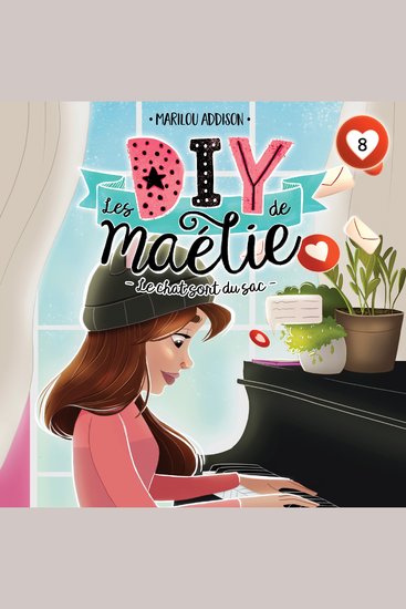 Les DIY de Maélie - Tome 8 - Le chat sort du sac - cover