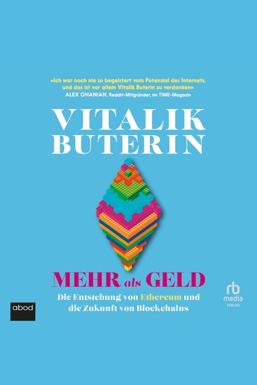 Mehr als Geld - Die Entstehung von Ethereum und die Zukunft von Blockchains - cover