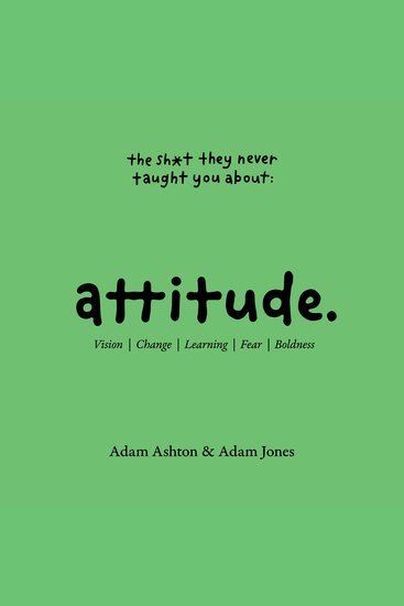 ATTITUDE - Vision Change Learning Fear & Boldness - cover
