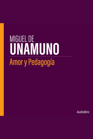 Amor y Pedagogía - cover