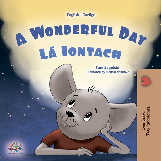 A wonderful Day Lá Iontach - English Irish Bilingual Book for Children - cover