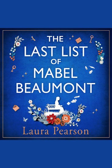 The Last List of Mabel Beaumont - THE NUMBER ONE BESTSELLER - cover