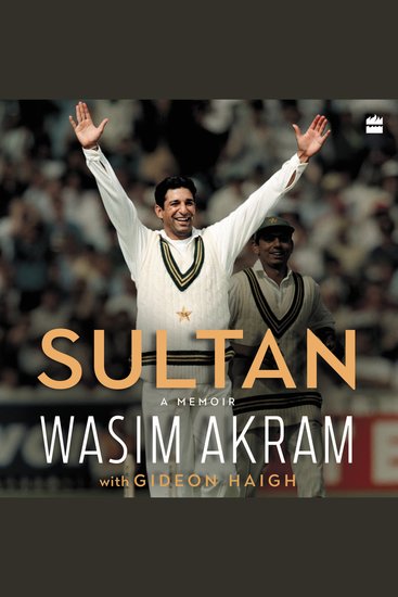 Sultan - A Memoir - The Life and Times of Cricket's Sultan of Swing - cover